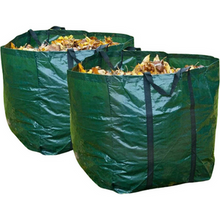 2 Pack Reusable Garden Waste Bags – Heavy Duty Garden Storage Sacks 55L