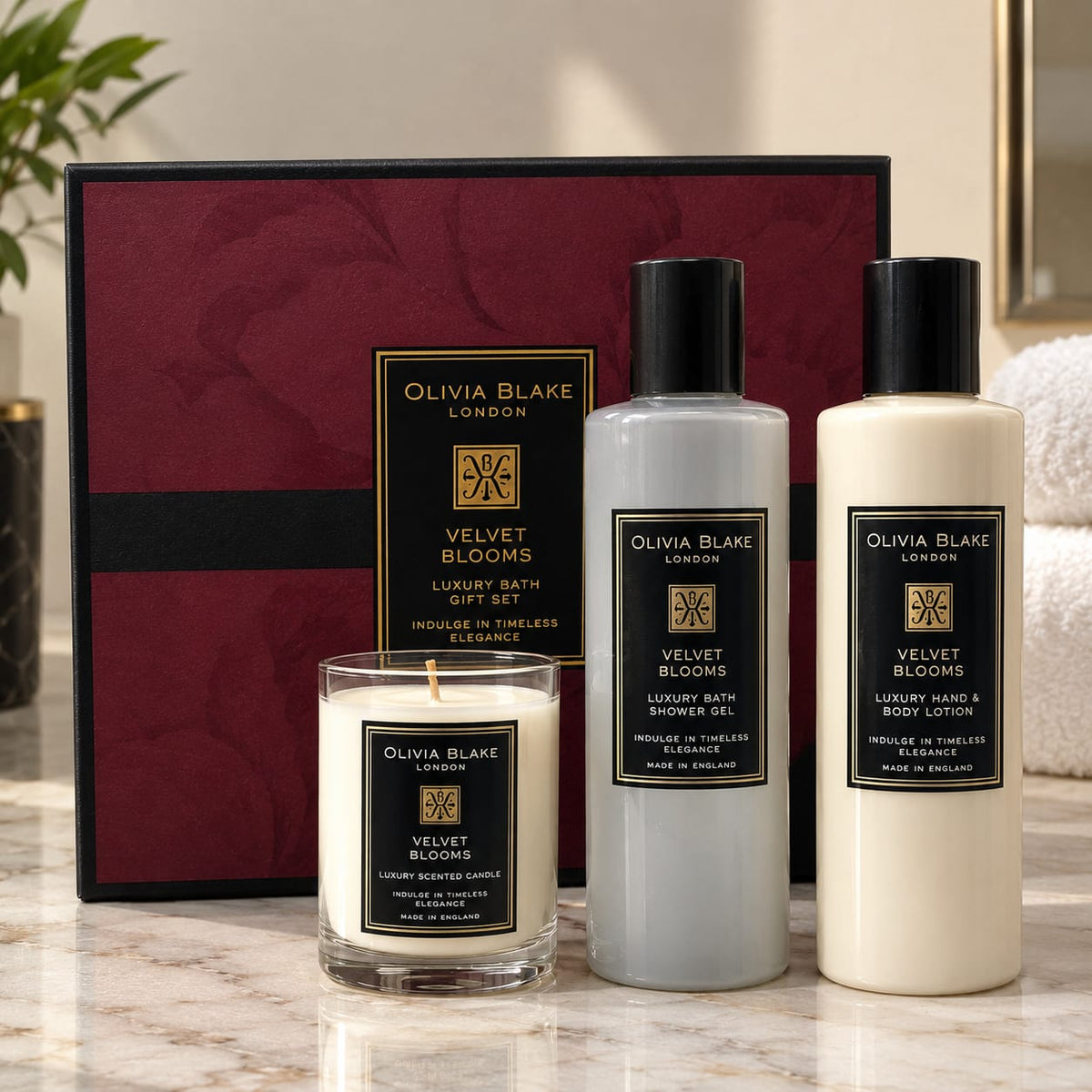 Olivia Blake Prestige 500ml Caddy – Velvet Blooms