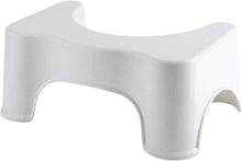 Ergonomic Bathroom Toilet Stool – Squat Assistant for Constipation Relief & Healthy Digestion (White)