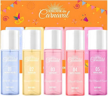 Amour De Carnaval Body Mist Gift Collection (5 x 50ml) – Premium Women's Fragrance Discovery Set