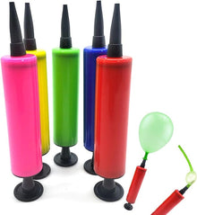 Portable Balloon Pump Hand Inflator – Air Pump for Balloons, Pool Floats & Inflatables (Random Color)