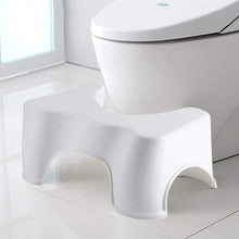 Ergonomic Bathroom Toilet Stool – Squat Assistant for Constipation Relief & Healthy Digestion (White)