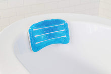 Bath Spa Pillow with Gel & Suction Cups – Soft Bathtub Neck Support Cushion