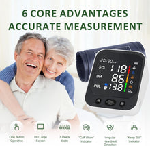 UK CE Approved Digital Upper Arm Blood Pressure Monitor with 3.7" HD Screen & Heart Rate Detection