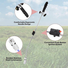 Weed Burner Blowtorch – Adjustable Flame Garden Torch for Weed Removal & Outdoor Use
