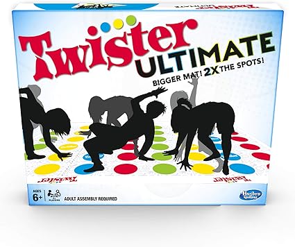 Hasbro Gaming Twister Ultimate Party Game for Families & Kids (Amazon Exclusive)