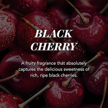 Yankee Candle Black Cherry Scented Candle - Large Jar (Up to 150 Hours Burn Time)