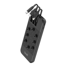 Budi 10000mAh Wireless Pocket Power Bank – Compact Magnetic Snap-On Portable Backup Battery