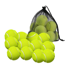 12-Pack High-Bounce Tennis Balls – Durable Multi-Purpose Balls for Tennis, Cricket, Training & Pet Play (With Mesh Carry Bag)