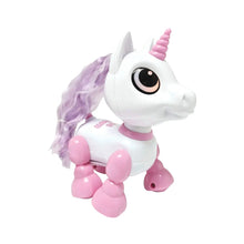 Magical Remote Control Walking & Rotating Unicorn Toy with Lights & Sound