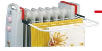 3M Cloth Dryer Rack – Indoor Space-Saving Clothes Drying Rack (50x33cm)