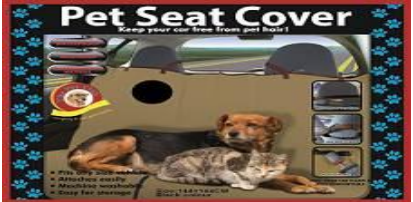 Universal Waterproof Pet Rear Seat Cover – Heavy Duty Machine Washable Car Protector (144 x 144 cm)