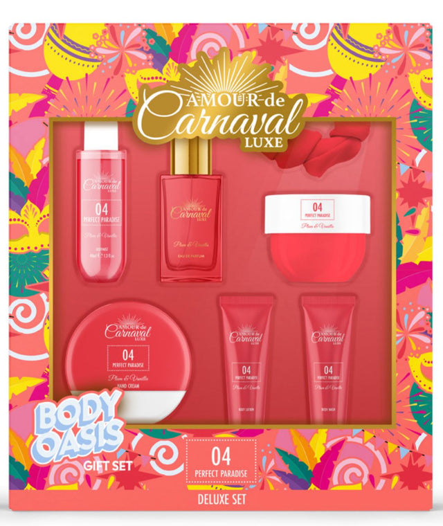 Amour De Carnaval Luxe Bumper Beauty Gift Pack – 7-Piece Ultimate Pamper Collection