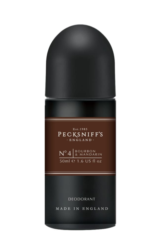 Pecksniff’s Men’s Essence 50ml Deodorant – Bourbon & Mandarin