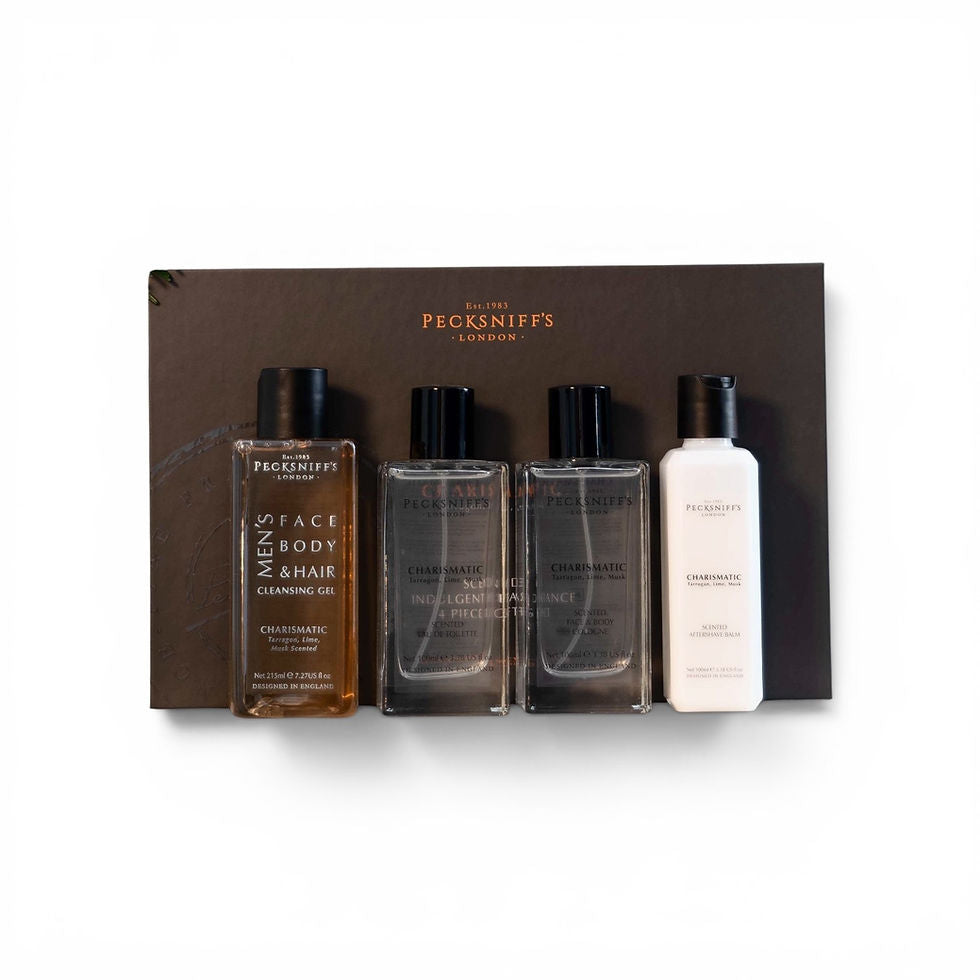 Pecksniffs Men's 4-Piece Body Care Quad – Professional Collection