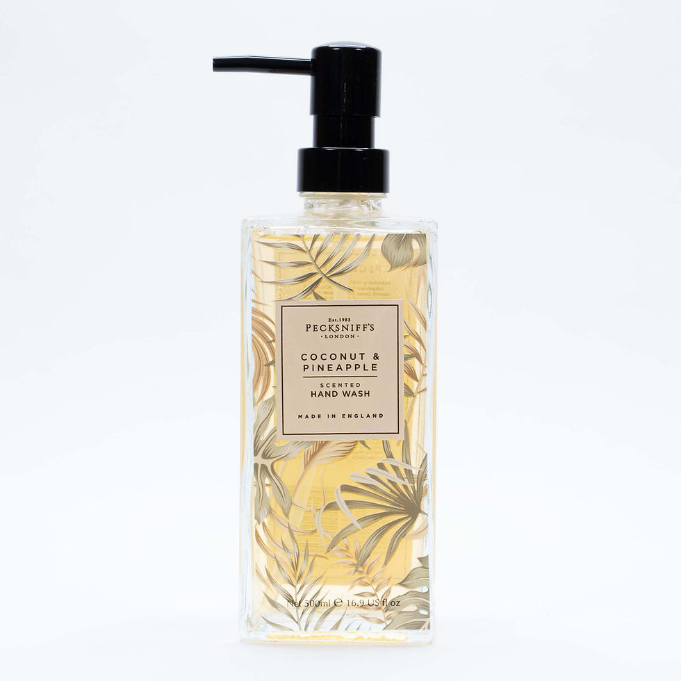 Pecksniff’s 500ml Glass Hand Wash – Coconut & Pineapple