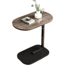 C Shaped Bedside Table – Compact Sofa & Laptop Side Table