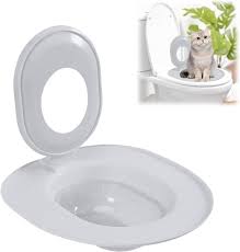 Universal Cat Toilet Training Kit – Easy-Step Litter-Free Transition Seat for Indoor Cats
