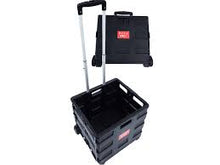 Pack n Roll Foldable Shopping Trolley – Heavy-Duty Collapsible Utility Cart (35kg Capacity)