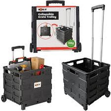 Pack n Roll Foldable Shopping Trolley – Heavy-Duty Collapsible Utility Cart (35kg Capacity)