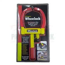 Heavy Duty Car Wheel Lock Clamp – Anti Theft Security Wheel Lock with Keys