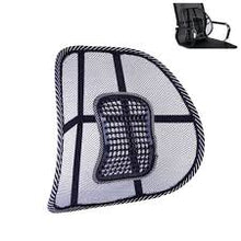 Mesh Back Support Cushion – Ergonomic Lumbar Support for Car, Office & Home Chair