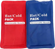 Reusable Hot & Cold Gel Packs (Pack of 2) – Heat & Ice Therapy Packs for Pain Relief