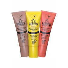 Dr. PAWPAW Mini Nude Trio Eurohook Multi-Tasking Balm Gift Set, 3 x 10ml (Original, Tinted Peach Pink & Tinted Rich Mocha)