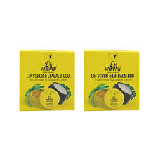 Dr. PAWPAW Beach to Bar Multi-Tasking Set (25ml Tinted Peach Pink Balm & Scrub & Nourish 2-in-1 Lip Duo)
