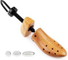 Wooden Shoe Stretcher for Men – Adjustable 2-Way Shoe Expander (Size 6–12)
