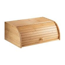 Bamboo Bread Bin – Natural Kitchen Storage Box for Bread & Snacks