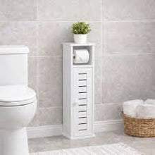 PVC Toilet Cabinet Holder – Bathroom Storage Cabinet for Toilet Paper & Essentials