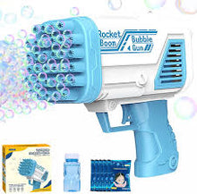 32-Hole Magic Bubble Gun Blaster – High-Output Automatic Bubble Machine for Kids