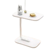 C Shaped Bedside Table – Compact Sofa & Laptop Side Table