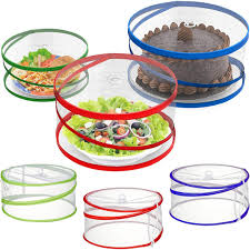 3 Pack Pop Up Food Covers – Mesh Food Tent Covers for Indoor & Outdoor Use