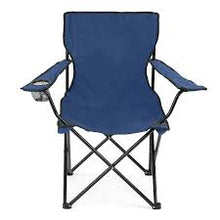 Portable Folding Beach Camping Chair with Cup Holder & Carry Bag