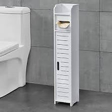 PVC Toilet Cabinet Holder – Bathroom Storage Cabinet for Toilet Paper & Essentials