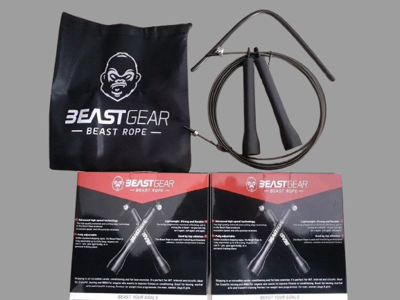 Beast Gear Beast Rope – Heavy Duty Battle Rope for Strength & Cardio Training