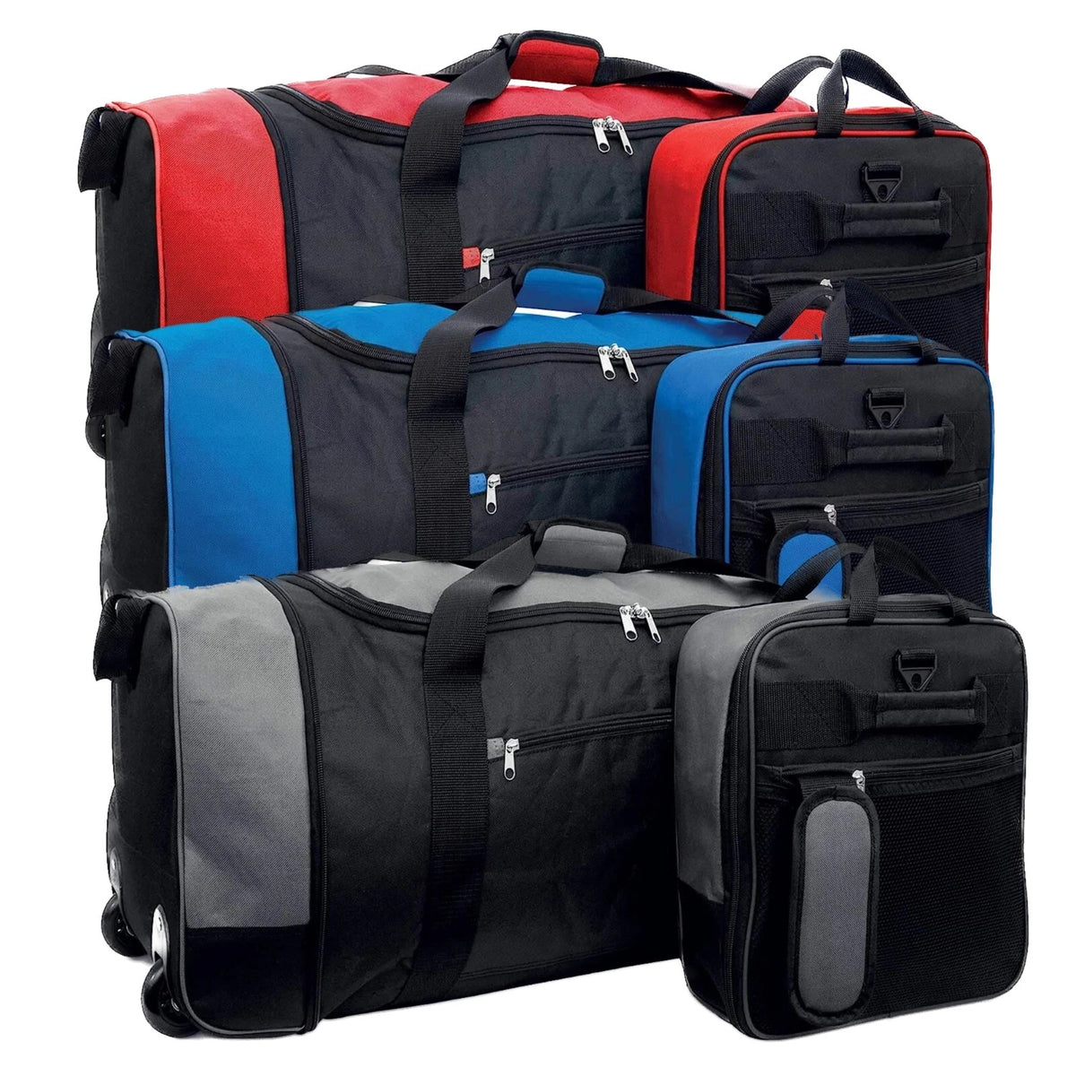 EZ Fly 31" Expandable & Foldable Wheelie Holdall – Heavy Duty Travel Bag with In-Line Skate Wheels