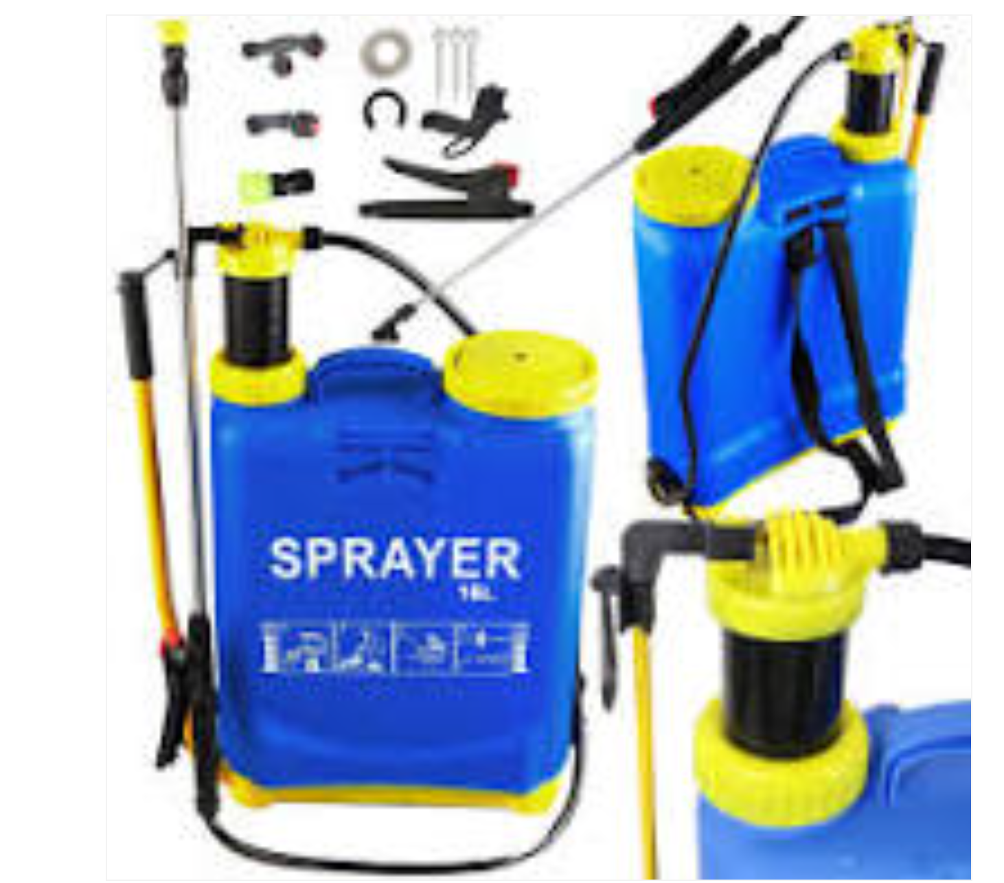 16L Knapsack Garden Pressure Sprayer