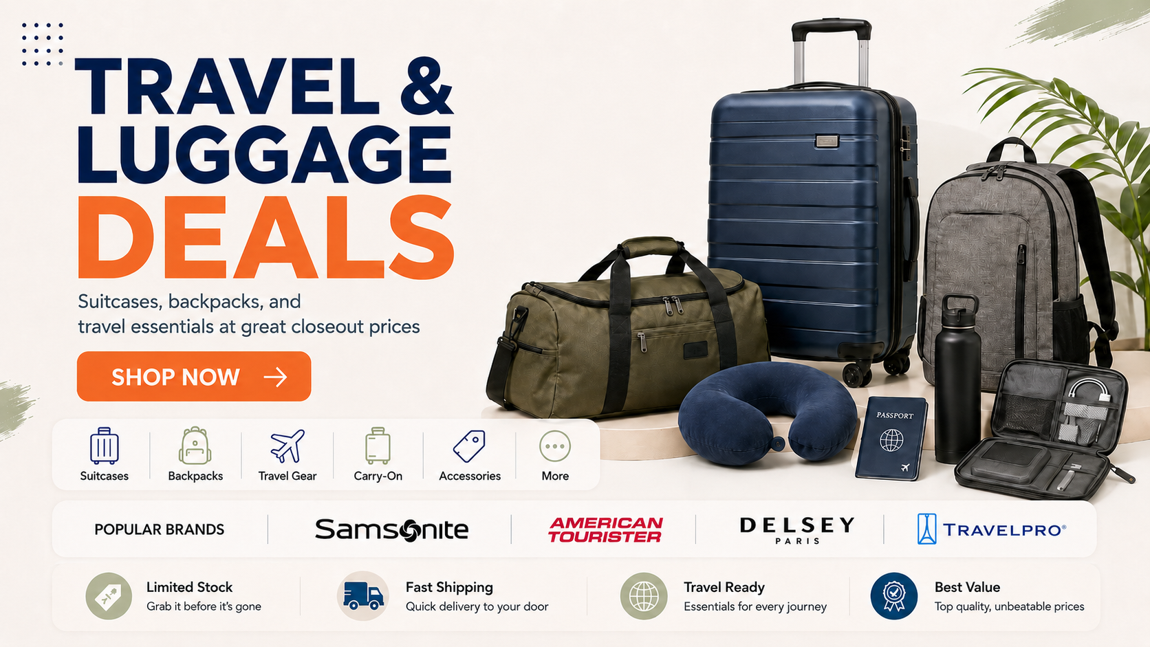 Travel & Luggage Deals